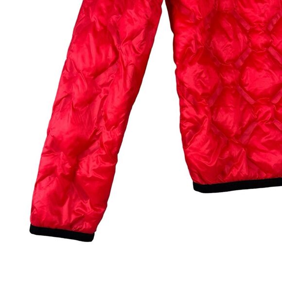 New Elements Athleisure Jacket Size 10-12 Hooded Zip Up Lightweight Quilted - Picture 8 of 11